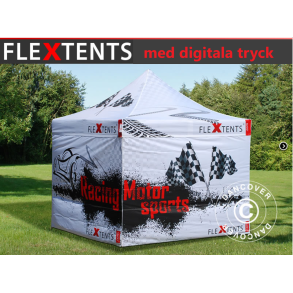 -- Flextents med fullt digitala tryck