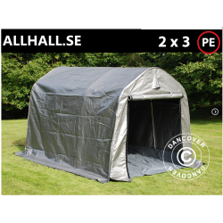 Lagertlt 2,0x3,0x2,0m PE med golvduk