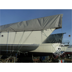 Presenning 6x12m, PVC 600g/m, FLAMHMMANDE