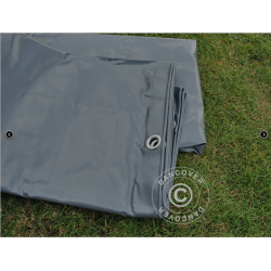 Presenning 6x8m, PVC 600g/m, FLAMHMMANDE