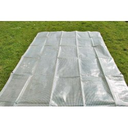 Presenning 8 x 10m PE 200 gr/m Transparant/vit