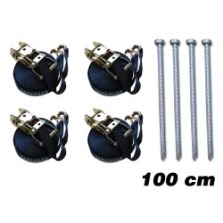 Safetypack 4 (jordspyd 100 cm &amp; stormlinor)