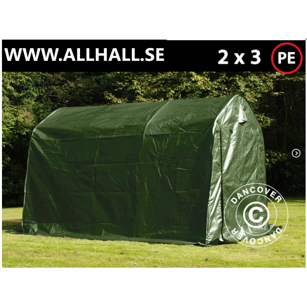 Lagertlt 2,0x3,0x2,0m PE