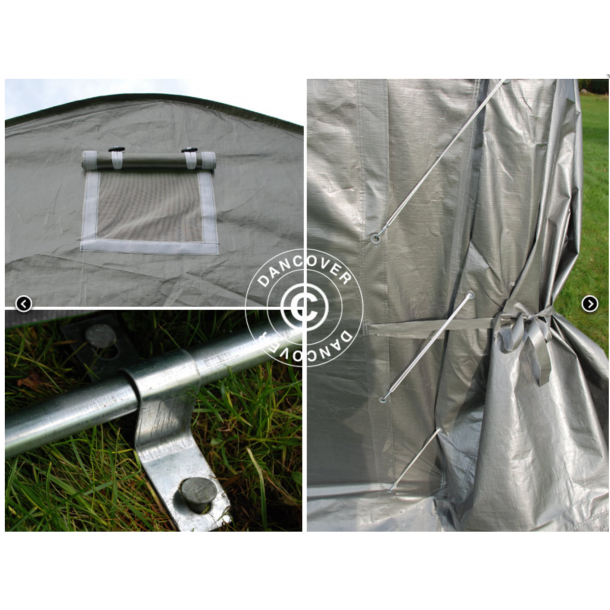 Lagertlt PRO 2,4x6,0x2,34m PE Gr                                                              