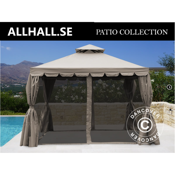 Paviljong Osiris 4x4m