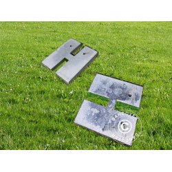 Frpackning med viktskivor 6 stycken, (6kg/st)