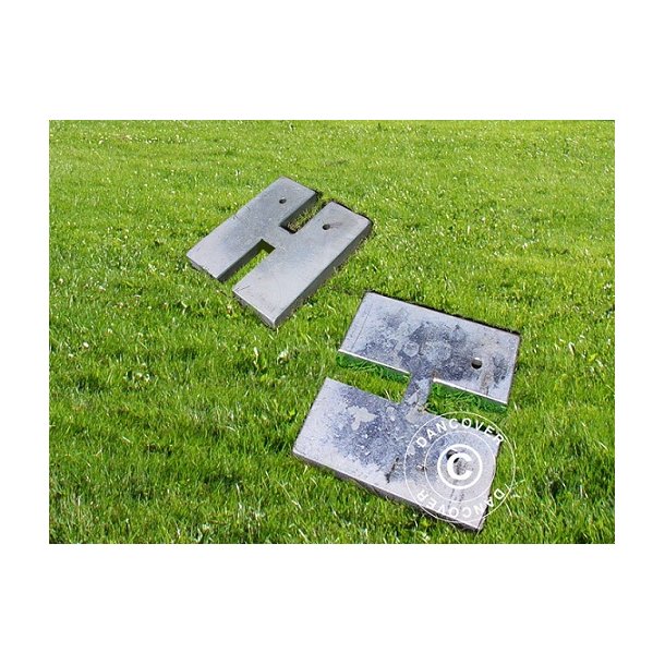 Frpackning med viktskivor 6 stycken, (6kg/st)