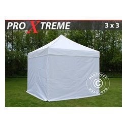 FleXtents XTREME 3x3m inkl. 4st sidor