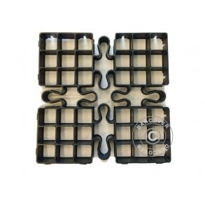 Utomhusgolv GRID50 1 m (4 st)