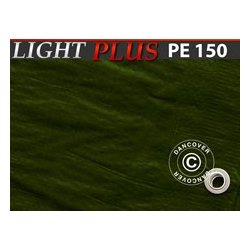 Presenning 4 x 6 m  PE 150 gr/m   Grn