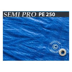 Presenning 6 x 12 m  PE 250 gr/m  Bl