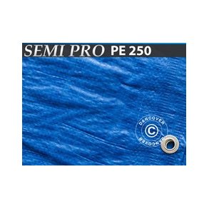 Presenning 10 x 20 m  PE 250 gr/m  Bl