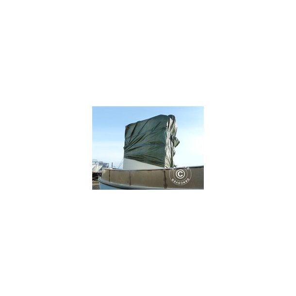 Presenning 10 x 15 m  PE 150 gr/m   Grn