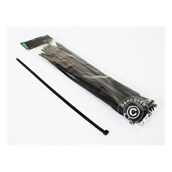 Kabelband 35cm, Svart (50st)
