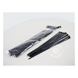 Kabelband 35cm, Svart (50st)