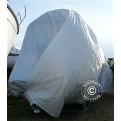 Presenning 6 x 12 m  PE 300 gr/m  Vit