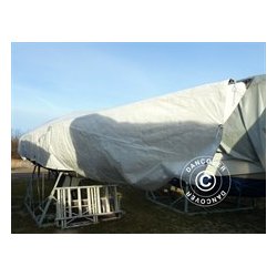 Presenning 6 x 12 m  PE 300 gr/m  Vit