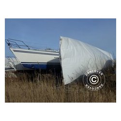 Presenning 6 x 12 m  PE 300 gr/m  Vit