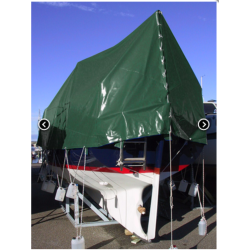 Presenning 5x7m, PVC 600g/m, FLAMHMMANDE