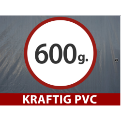 Presenning 6x8m, PVC 600g/m, FLAMHMMANDE