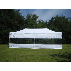 Panoramafnster till Flextents PRO 4m, Vit