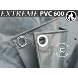 Presenning 6x12m, PVC 600g/m, FLAMHMMANDE