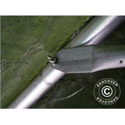 Lagertlt 2,4x2,4x2,0m PE med golvduk