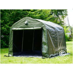 Lagertlt 2,4x2,4x2,0m PE med golvduk