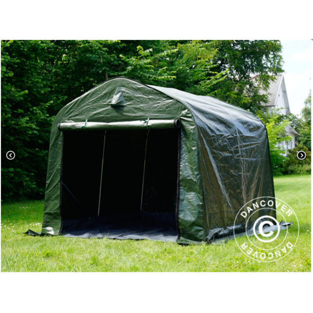 Lagertlt 2,4x2,4x2,0m PE med golvduk