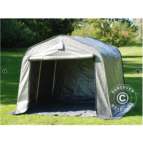 Lagertlt 2,4x2,4x2,0m PE med golvduk