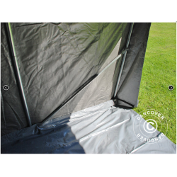 Lagertlt 2,4x2,4x2,0m PE med golvduk