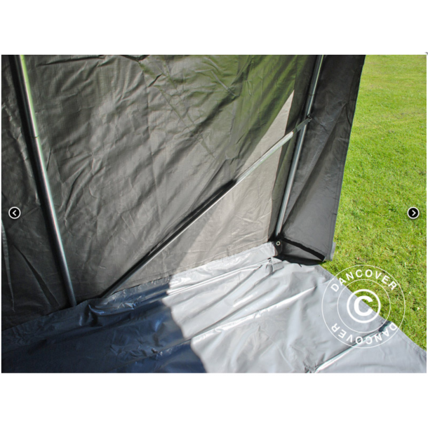 Lagertlt 2,4x2,4x2,0m PE med golvduk