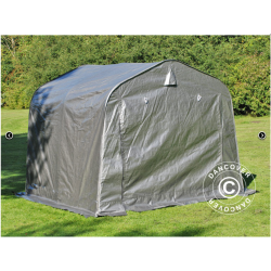 Lagertlt 2,4x2,4x2,0m PE med golvduk