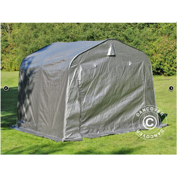 Lagertlt 2,4x2,4x2,0m PE med golvduk