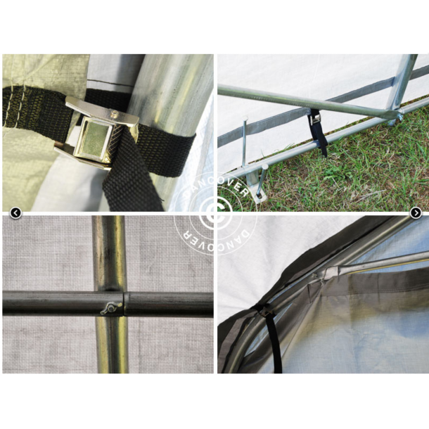 Lagertlt PRO 2,4x3,6x2,34m PE Gr