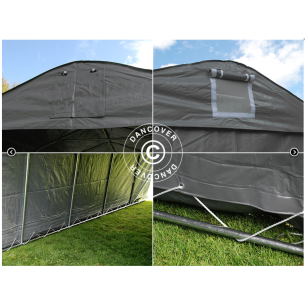 Lagertlt PRO 2,4x3,6x2,34m PE Gr