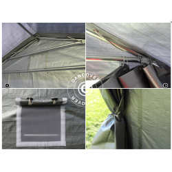 Lagertlt PRO 2,4x6,0x2,34m PE Gr                                                              