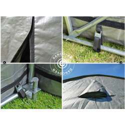 Lagertlt PRO 2,4x6,0x2,34m PE Gr                                                              