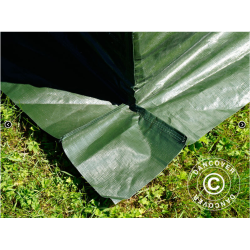 Lagertlt 2,0x3,0x2,0m PE med golvduk