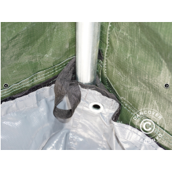 Lagertlt 2,0x3,0x2,0m PE med golvduk