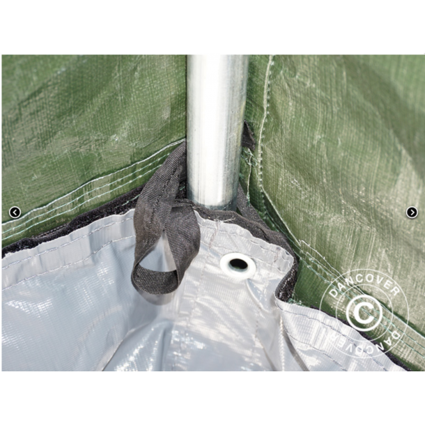 Lagertlt 2,0x3,0x2,0m PE med golvduk