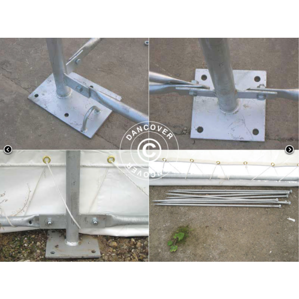 Bthall - Bttlt Titanium 3,5x8x3x4m PVC 600g