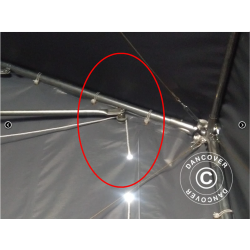 Lagertlt PRO XL 3,5x8x3,3x3,94m PE 300g, Gr