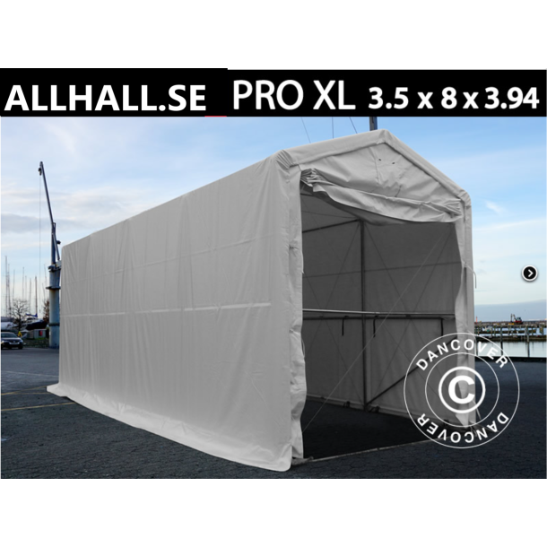 Lagertlt PRO XL 3,5x8x3,3x3,94m PVC 600g