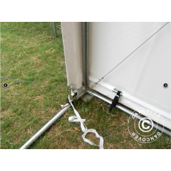 Lagertlt PRO XL 3,5x8x3,3x3,94m PVC 600g