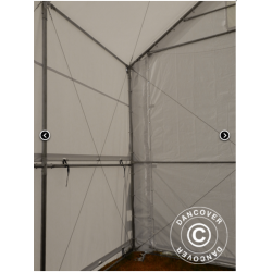 Lagertlt PRO XL 3,5x8x3,3x3,94m PVC 600g