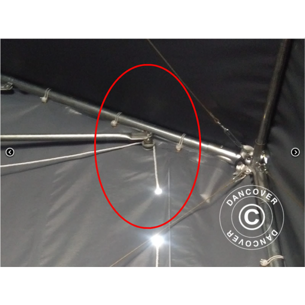 Lagertlt PRO XL 4x10x3,5x4,59m PE 300g, Gr