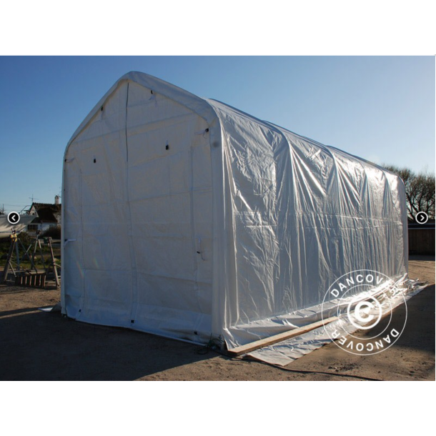 Lagertlt 4 x 12 x 4,5 x 5,5m PE 300g, Vit