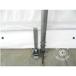 Lagertlt 4 x 12 x 4,5 x 5,5m PE 300g, Vit