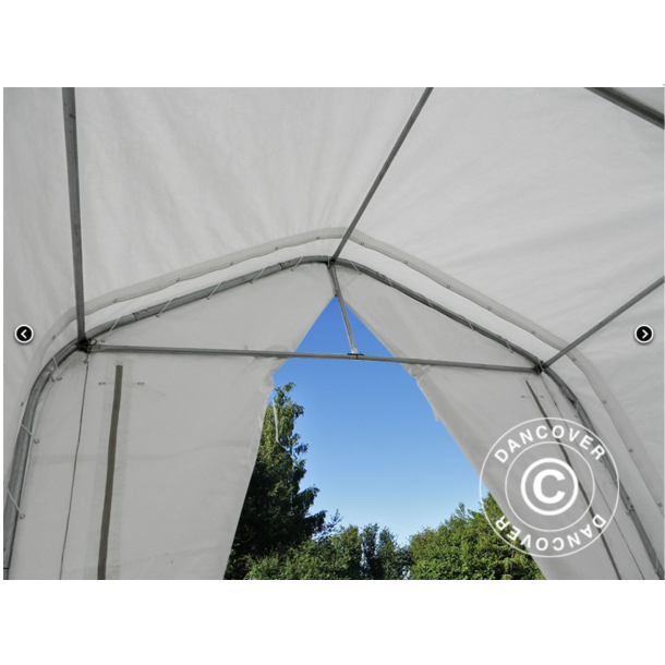 Lagertlt 4 x 14 x 4,5 x 5,5m PE 300g, Vit